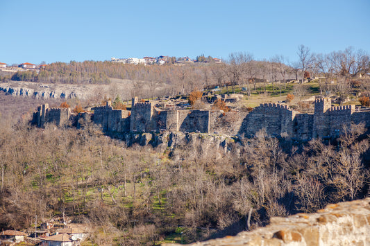 View from hill of Tsarevets Fortress