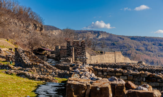 View from Tsarevets Fortress in Veliko Tarnovo