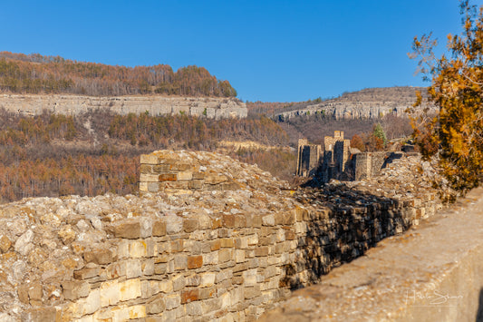 View from Tsarevets Fortress in Veliko Tarnovo