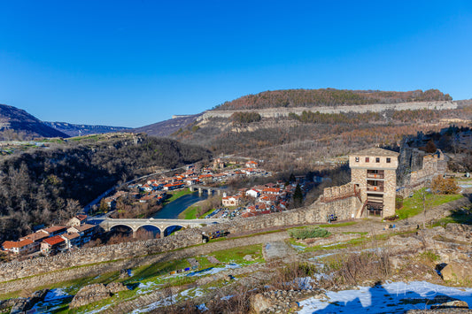 Blick von der Festung Tsarevets, Veliko Tarnovo