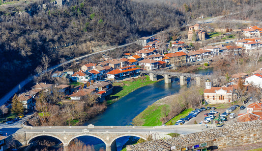 Blick von der Festung Tsarevets, Veliko Tarnovo