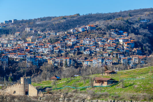 Blick von der Festung Tsarevets, Veliko Tarnovo