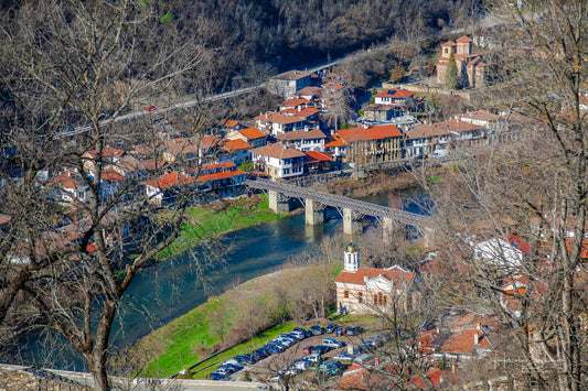 View from Tsarevets Fortress, Veliko Tarnovo