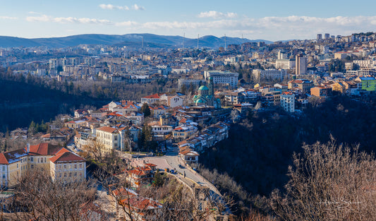 View from Tsarevets Fortress, Veliko Tarnovo