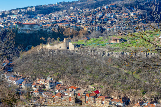 Blick von der Festung Tsarevets, Veliko Tarnovo