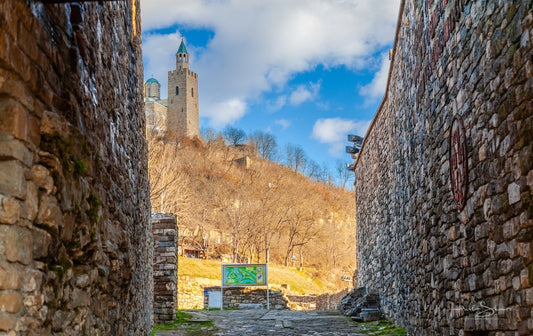 Blick von der Festung Tsarevets, Veliko Tarnovo